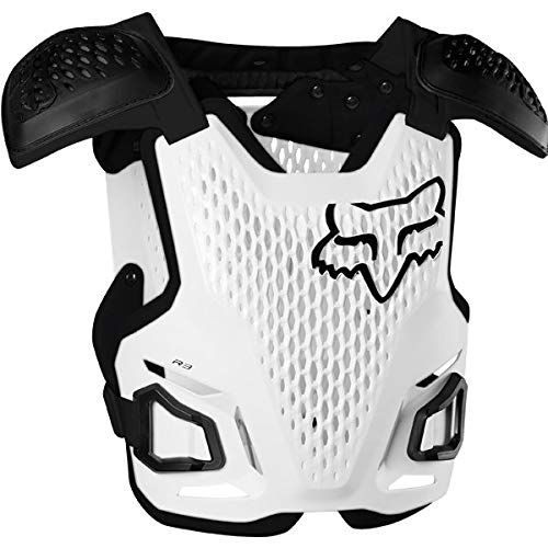 FOX プロテクター ブラック/ホワイト Amazon.co.jp: FOX R3 PROTECTOR 2020モデル チェスト